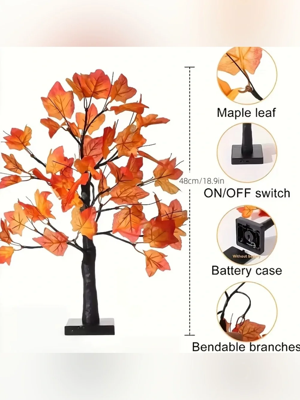 N/A decorative orange